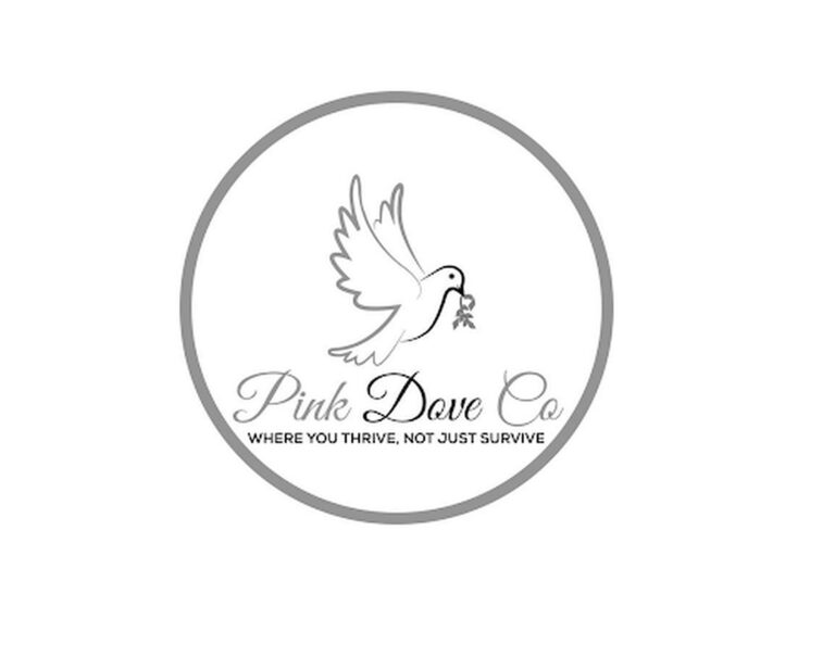 Pink Dove (grey - resized)
