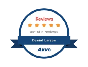 Daniel J. Larson, Avvo Reviews